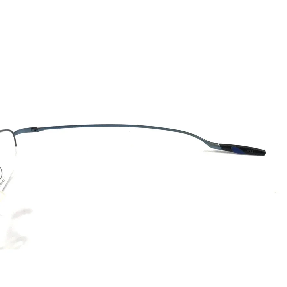 Calvin Klein Eyeglasses Frames ck5101 002 Black Ice Blue Oval Half Rim 50-19-140